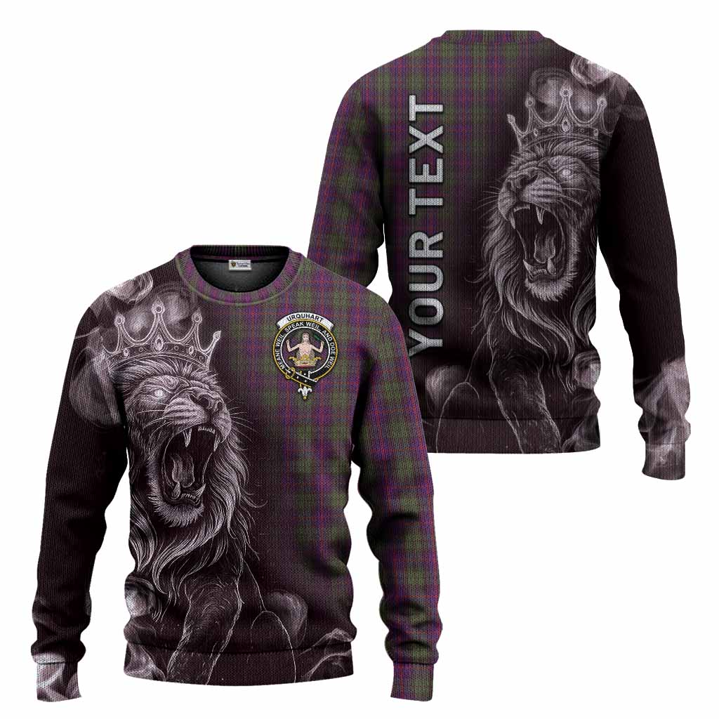 Urquhart Tartan Knitted Sweater Roaring Lion Heritage