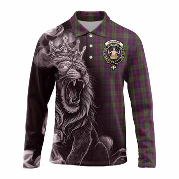 Urquhart Tartan Long Sleeve Polo Shirt Roaring Lion Heritage