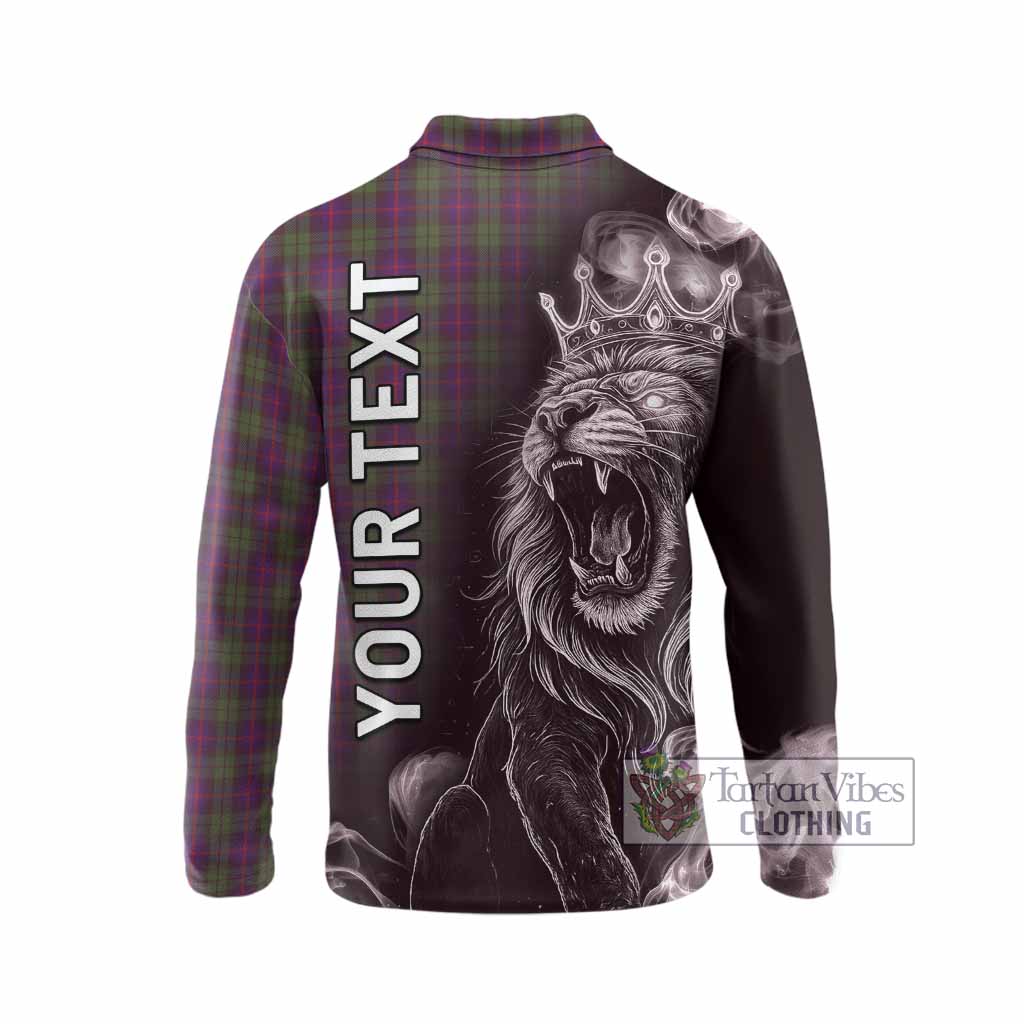 Urquhart Tartan Long Sleeve Polo Shirt Roaring Lion Heritage