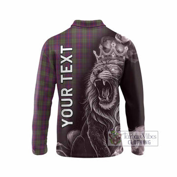 Urquhart Tartan Long Sleeve Polo Shirt Roaring Lion Heritage