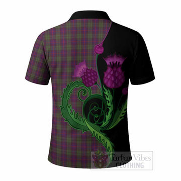 Urquhart Tartan Polo Shirt Traditional Scottish Thistle