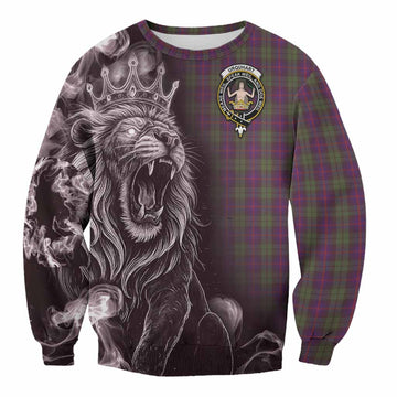 Urquhart Tartan Sweatshirt Roaring Lion Heritage