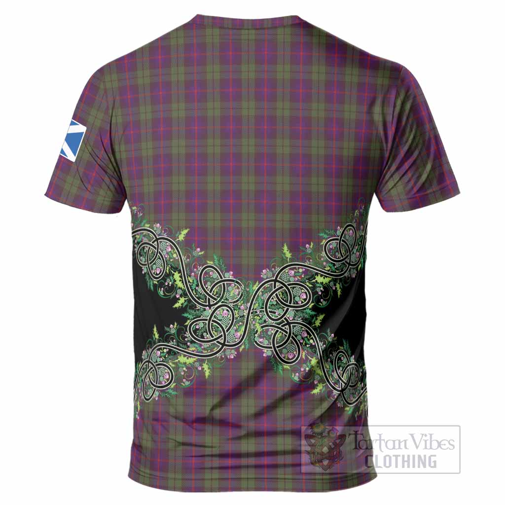 Urquhart Tartan T-Shirt Thistle Scottish Spirit