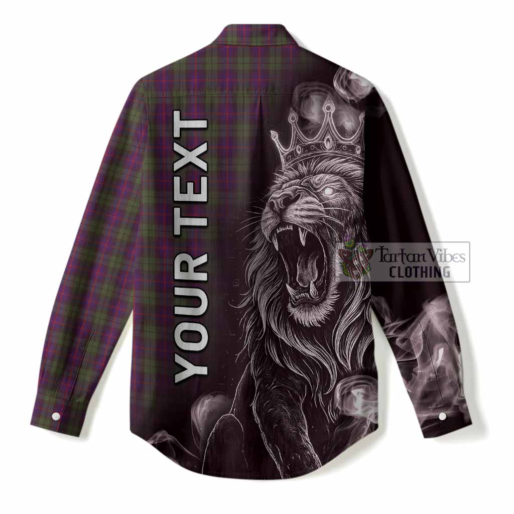 Urquhart Tartan Women Casual Shirt Roaring Lion Heritage