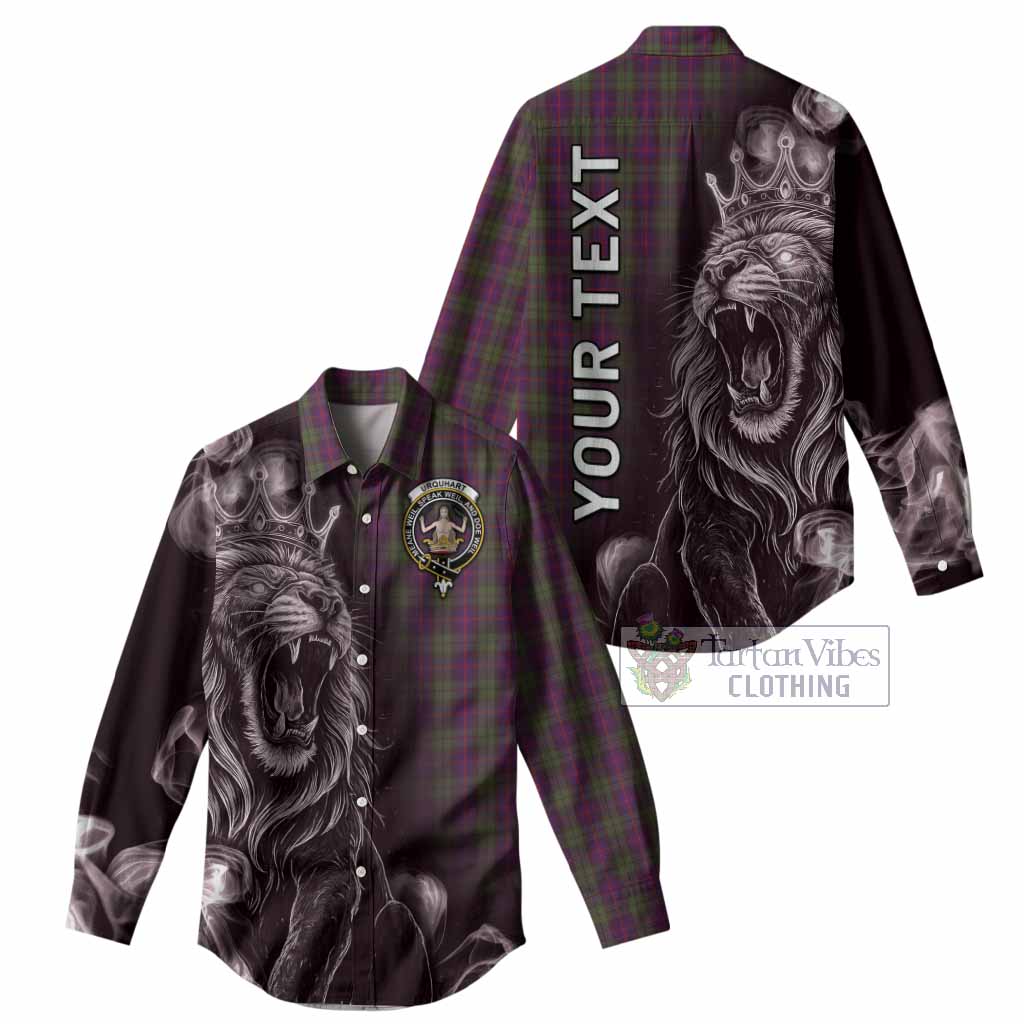 Urquhart Tartan Women Casual Shirt Roaring Lion Heritage