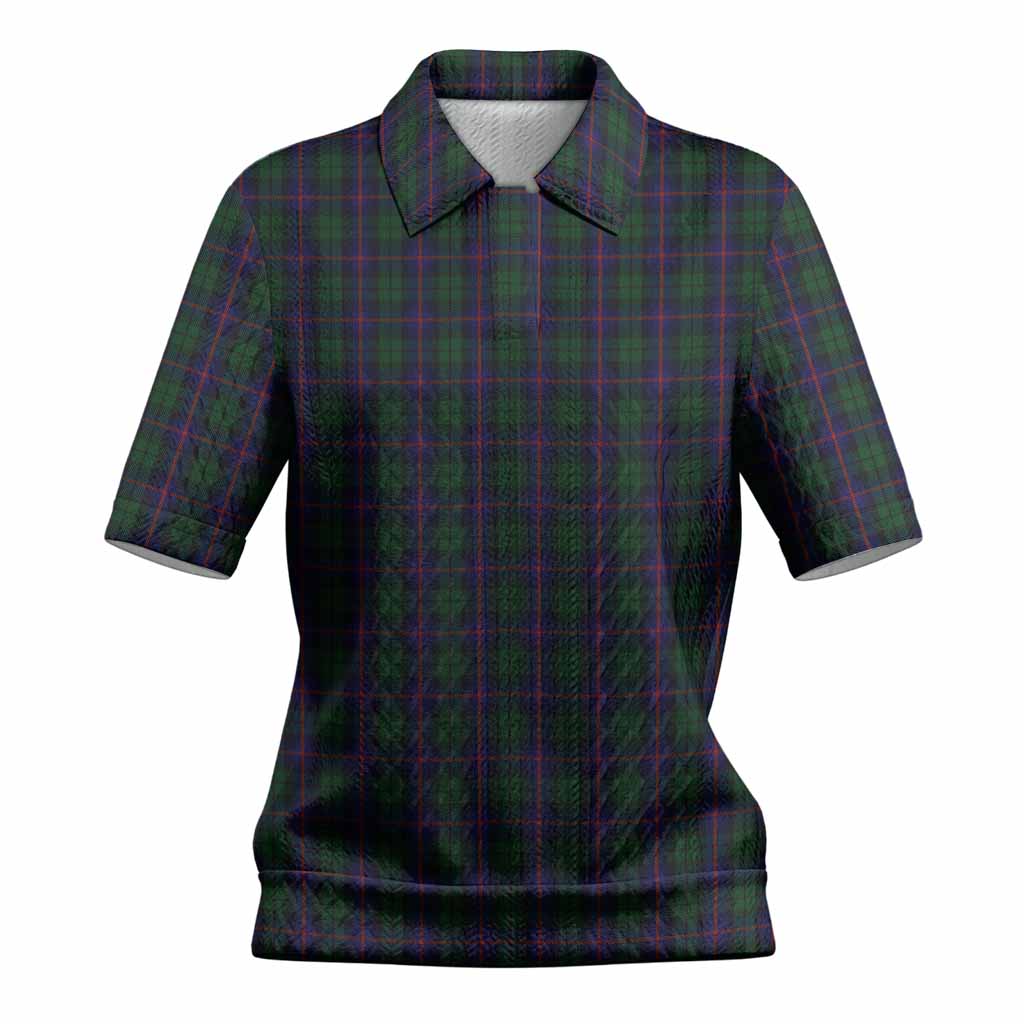 Urquhart Tartan Women’s Polo Sweater Top