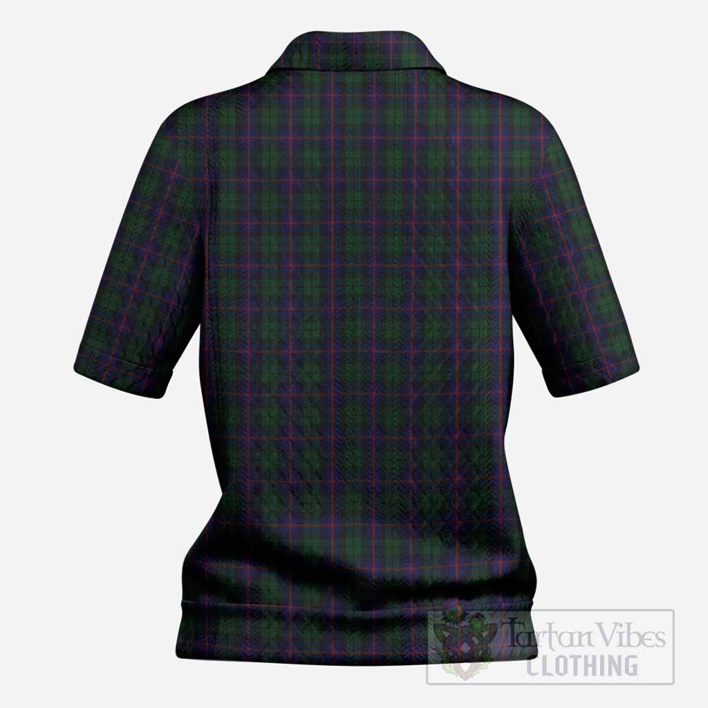 Urquhart Tartan Women’s Polo Sweater Top