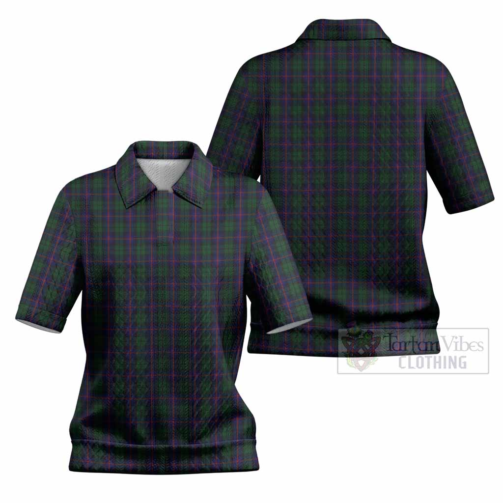 Urquhart Tartan Women’s Polo Sweater Top
