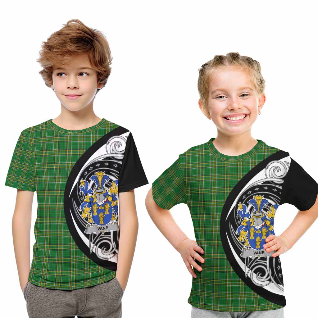 Vane Irish Clan Kid T-Shirt Celtic Circle Style Youth XL Size14 - Tartan Vibes Clothing