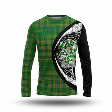 Veldon Irish Clan Long Sleeve T-Shirt Celtic Circle Style Unisex - Tartan Vibes Clothing
