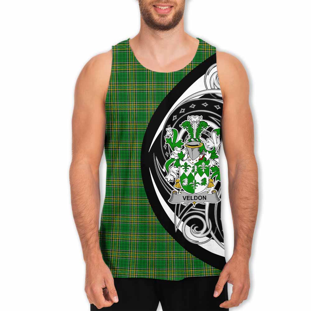 Veldon Irish Clan Men's Tank Top Celtic Circle Style Men - Tartan Vibes Clothing
