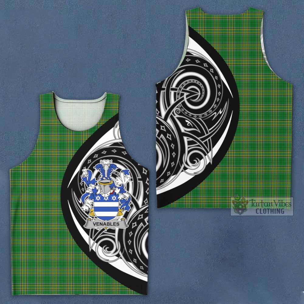 Tartan Vibes Clothing Venables Irish Clan Men's Tank Top Celtic Circle Style