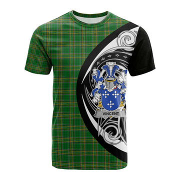 Vincent Irish Clan Cotton T-shirt Celtic Circle Style Kid's Shirt - Tartan Vibes Clothing