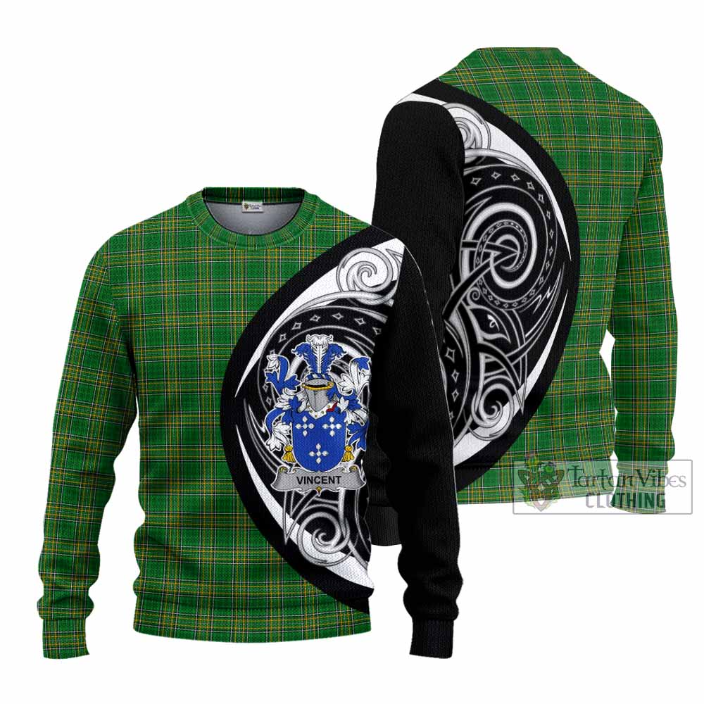 Tartan Vibes Clothing Vincent Irish Clan Knitted Sweater Celtic Circle Style