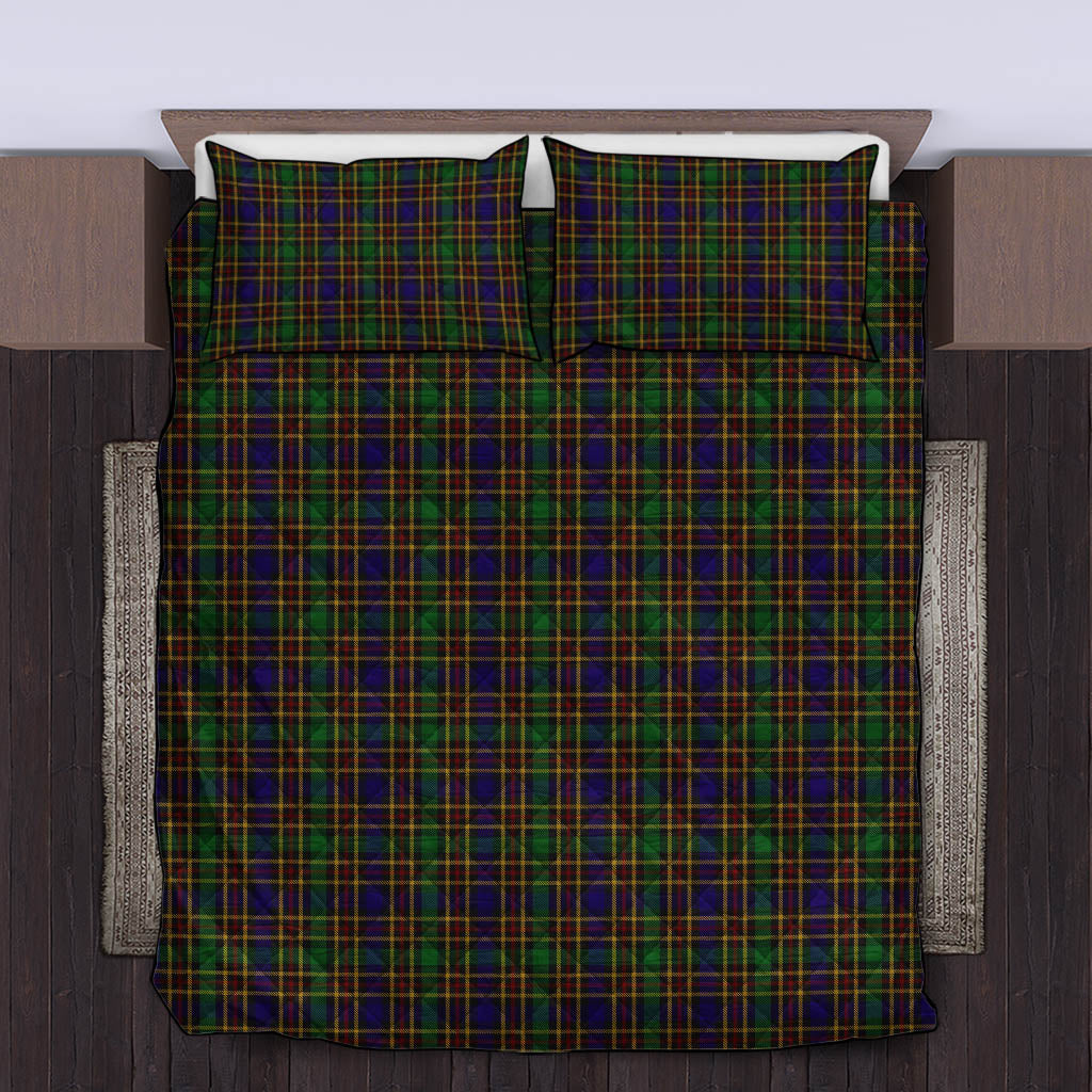 Vosko Tartan Quilt Bed Set King - Tartan Vibes Clothing