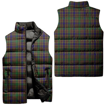Vosko Tartan Sleeveless Puffer Jacket