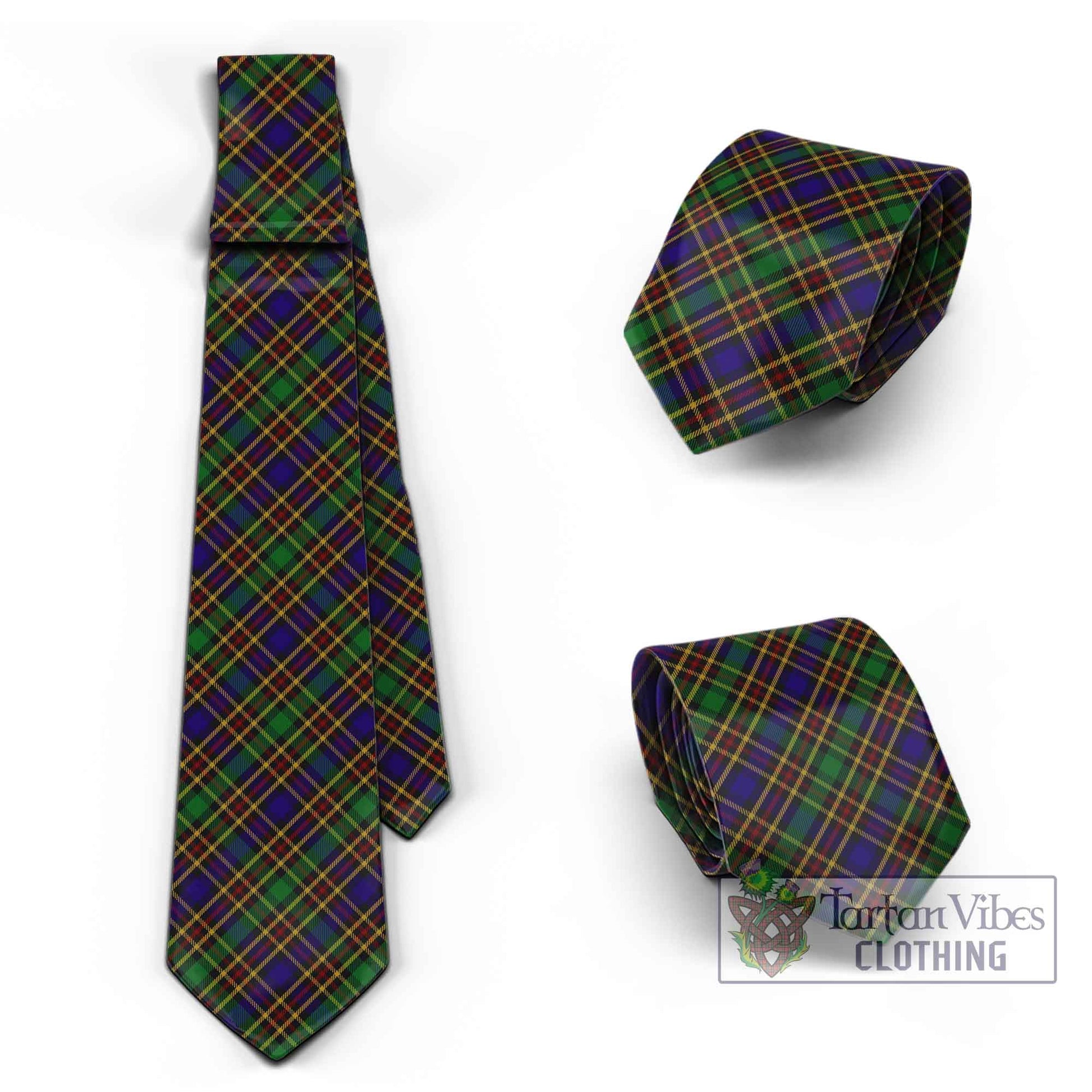 Tartan Vibes Clothing Vosko Tartan Classic Necktie Cross Style