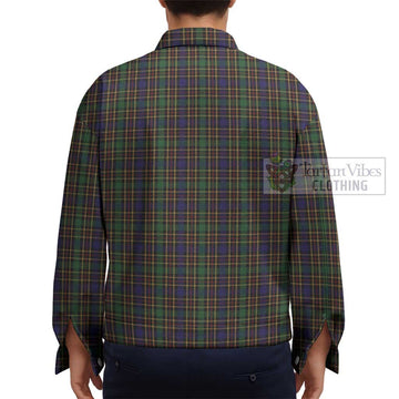 Vosko Tartan Unisex Lapel Cotton Jacket