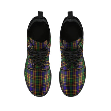 Vosko Tartan Leather Boots