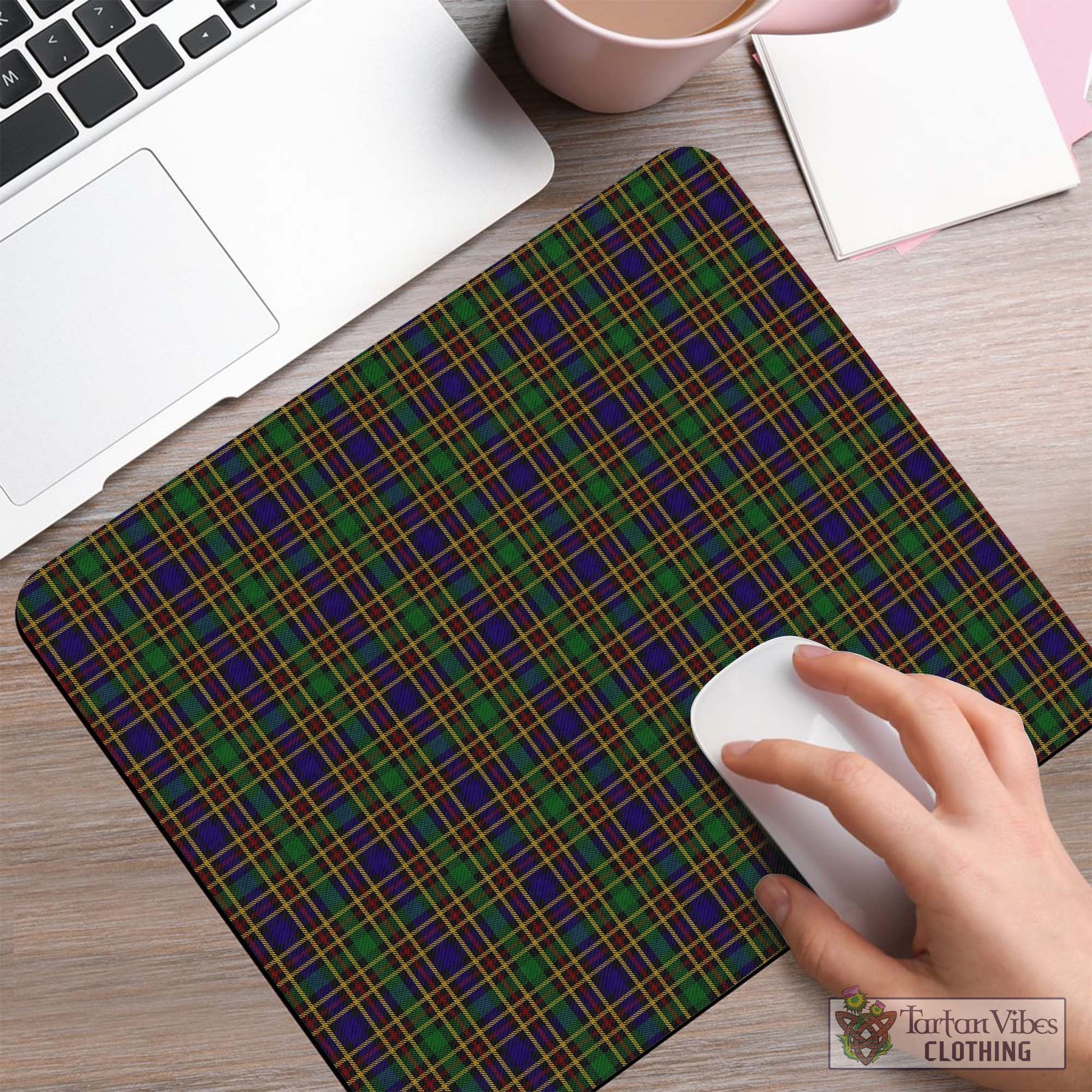 Tartan Vibes Clothing Vosko Tartan Mouse Pad