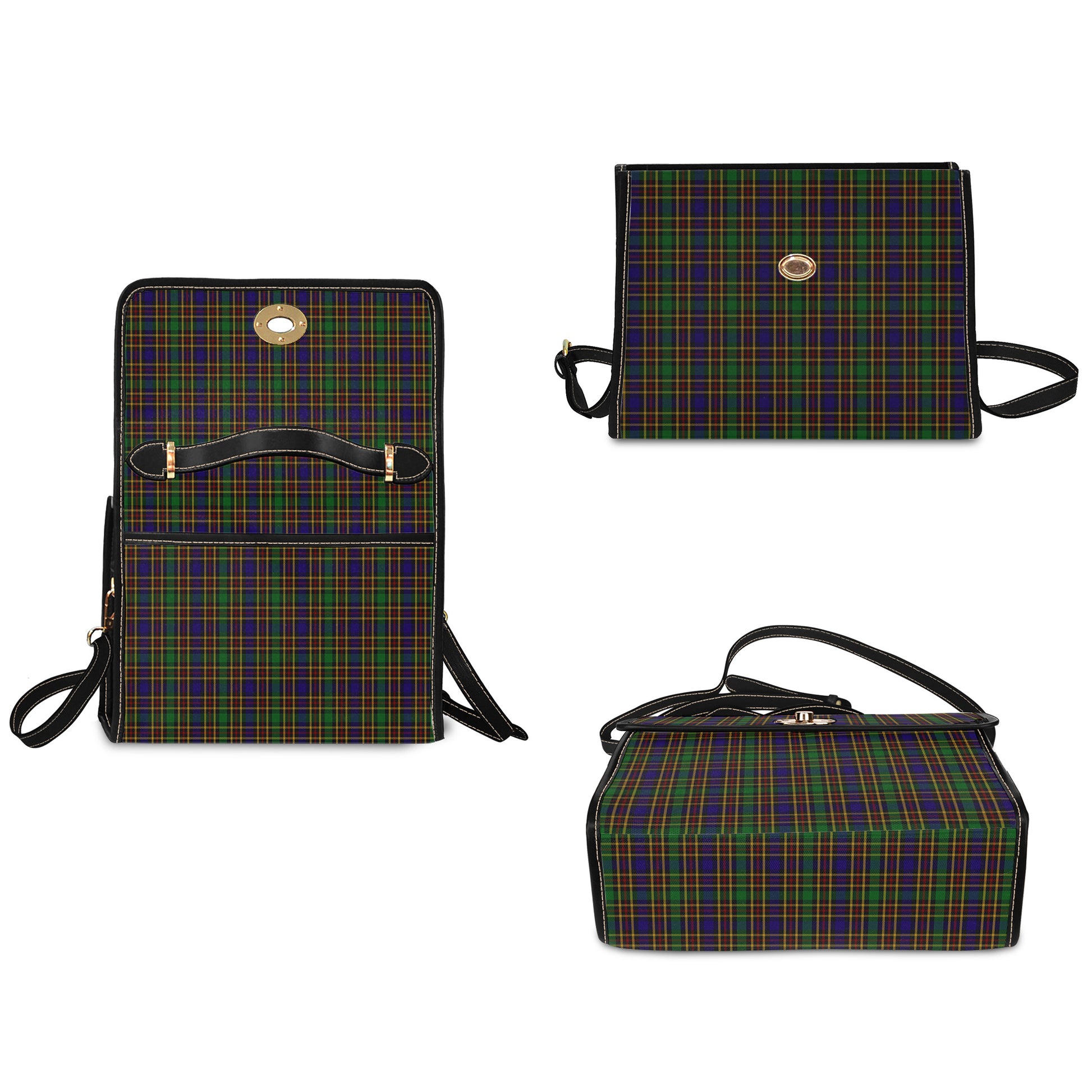 vosko-tartan-leather-strap-waterproof-canvas-bag