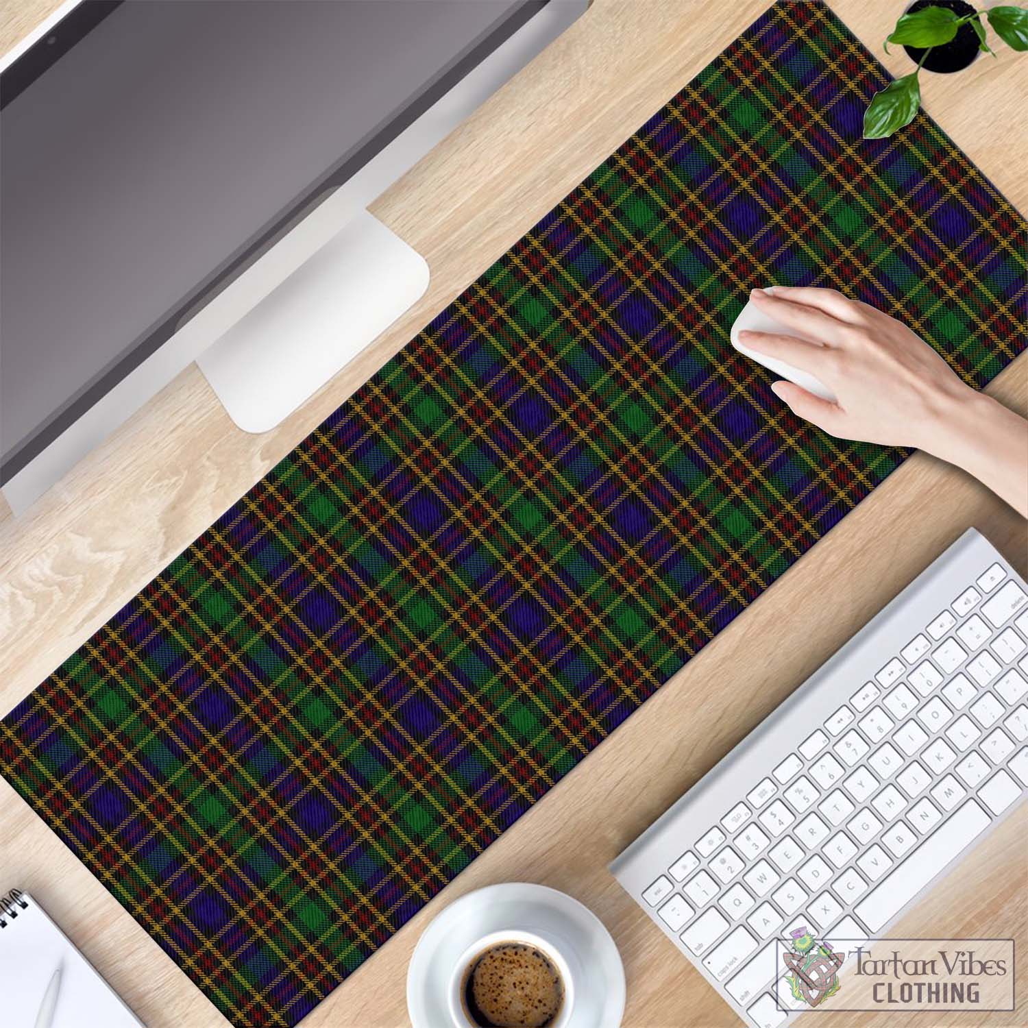 Tartan Vibes Clothing Vosko Tartan Mouse Pad
