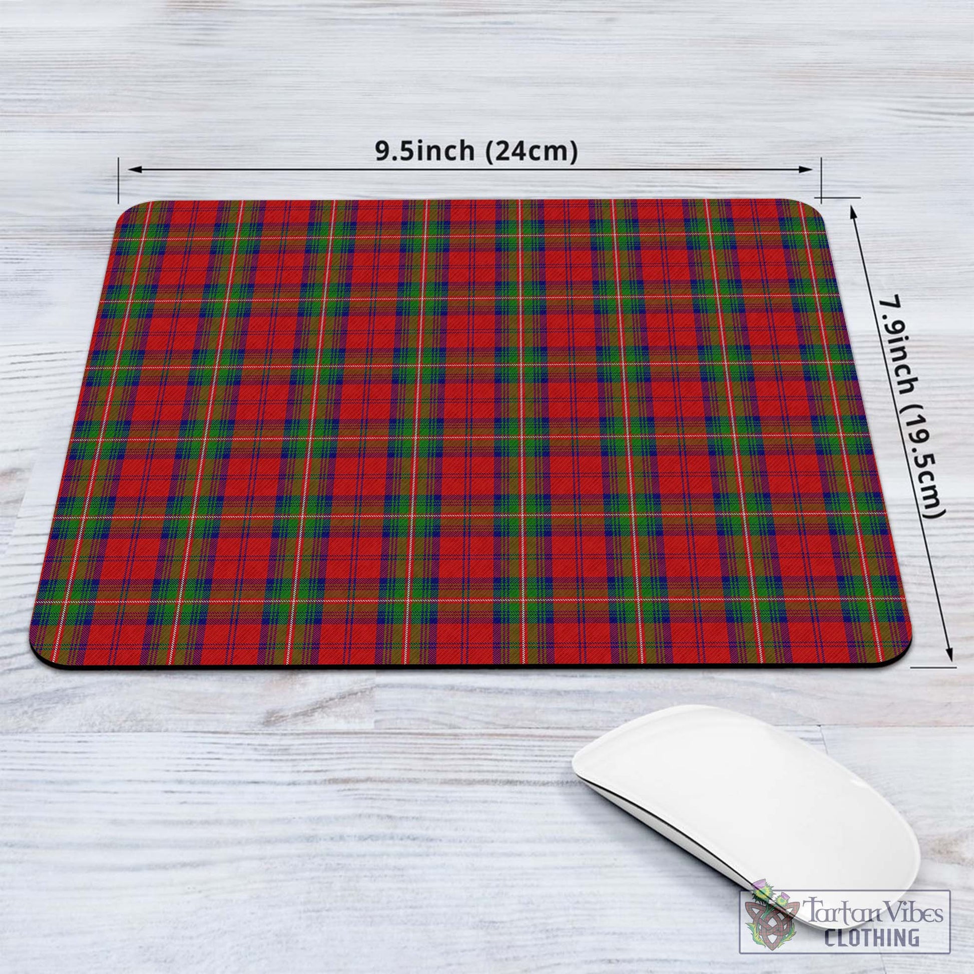 Tartan Vibes Clothing Waddell (Fife), Greg Tartan Mouse Pad