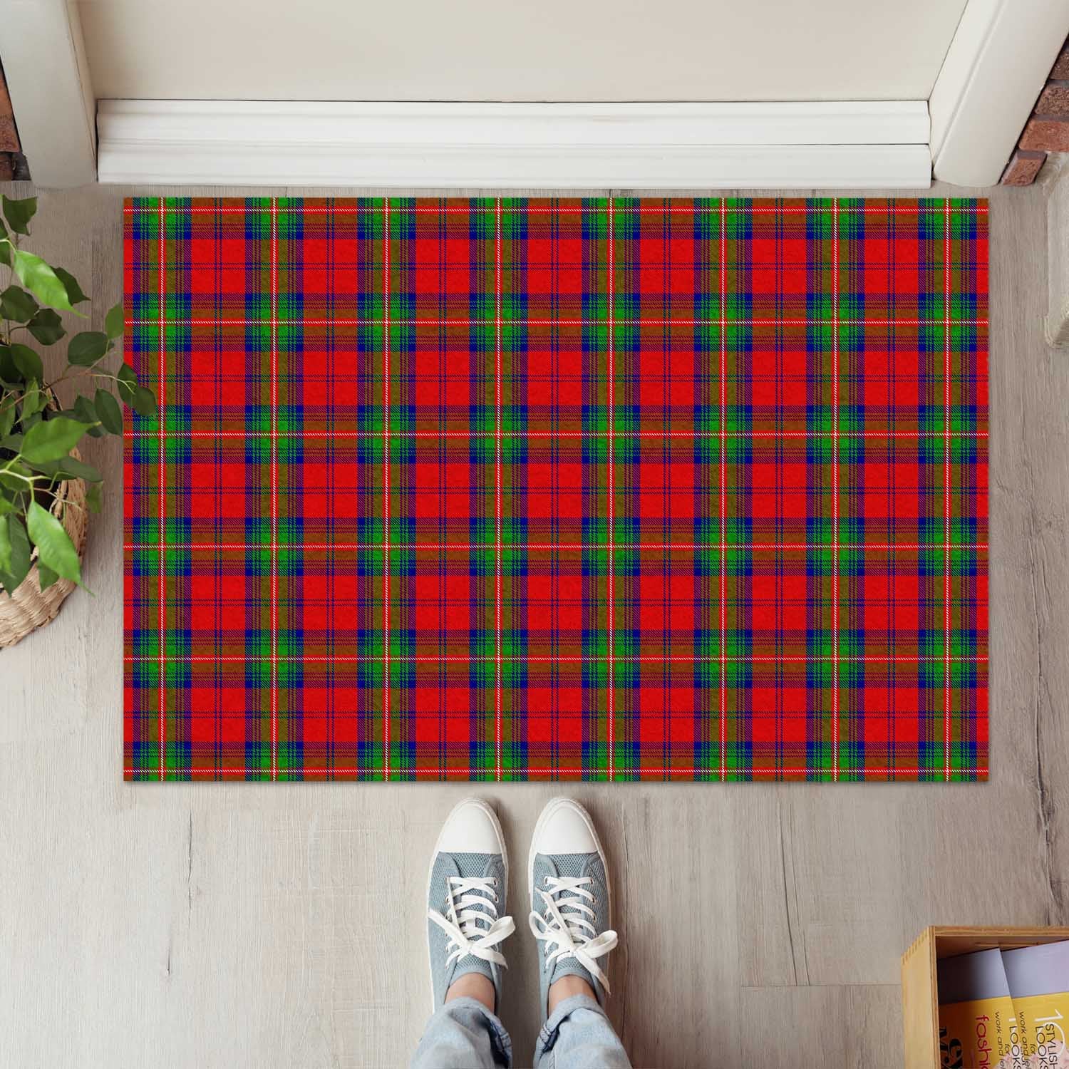 Waddell (Fife), Greg Tartan Door Mat - Tartanvibesclothing Shop
