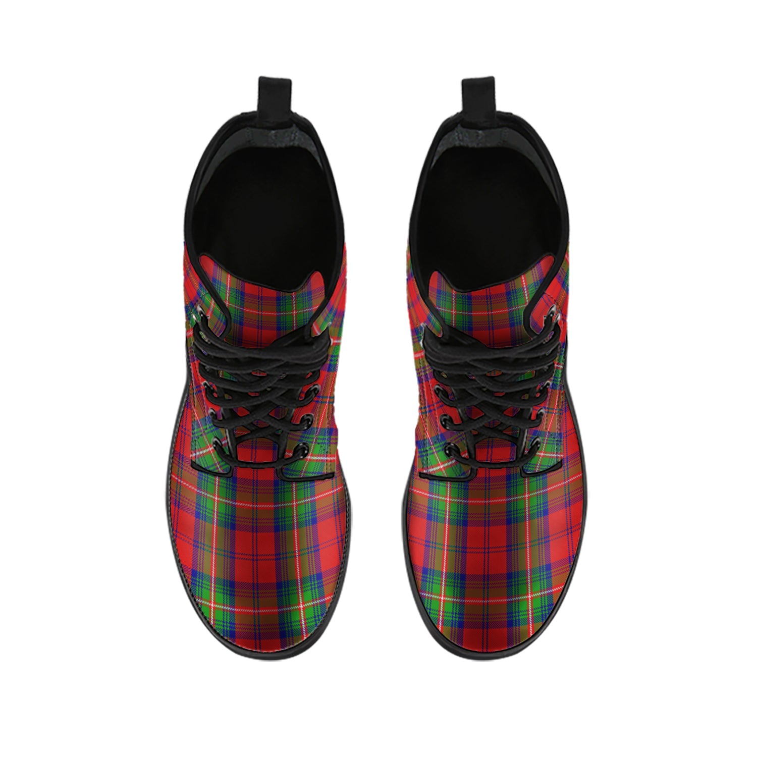 Waddell (Fife)-Greg Tartan Leather Boots - Tartan Vibes Clothing