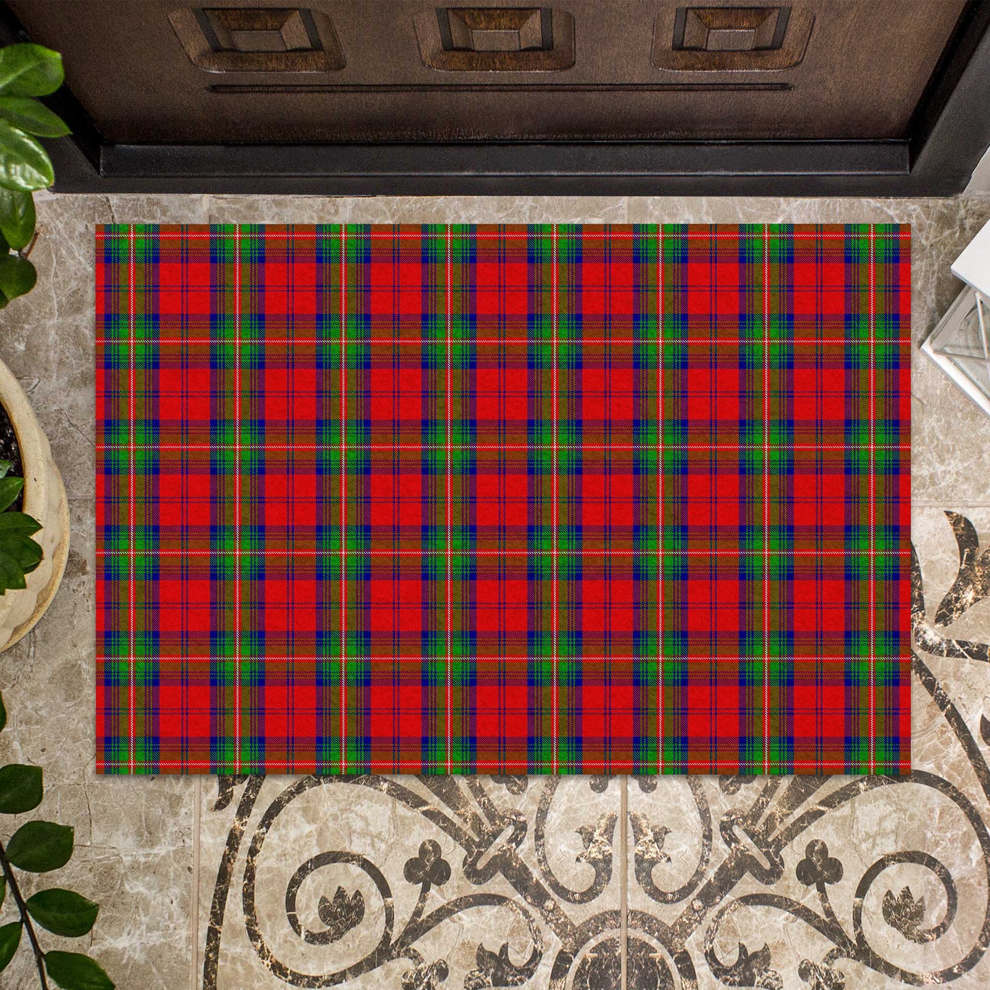 Waddell (Fife), Greg Tartan Door Mat - Tartanvibesclothing Shop