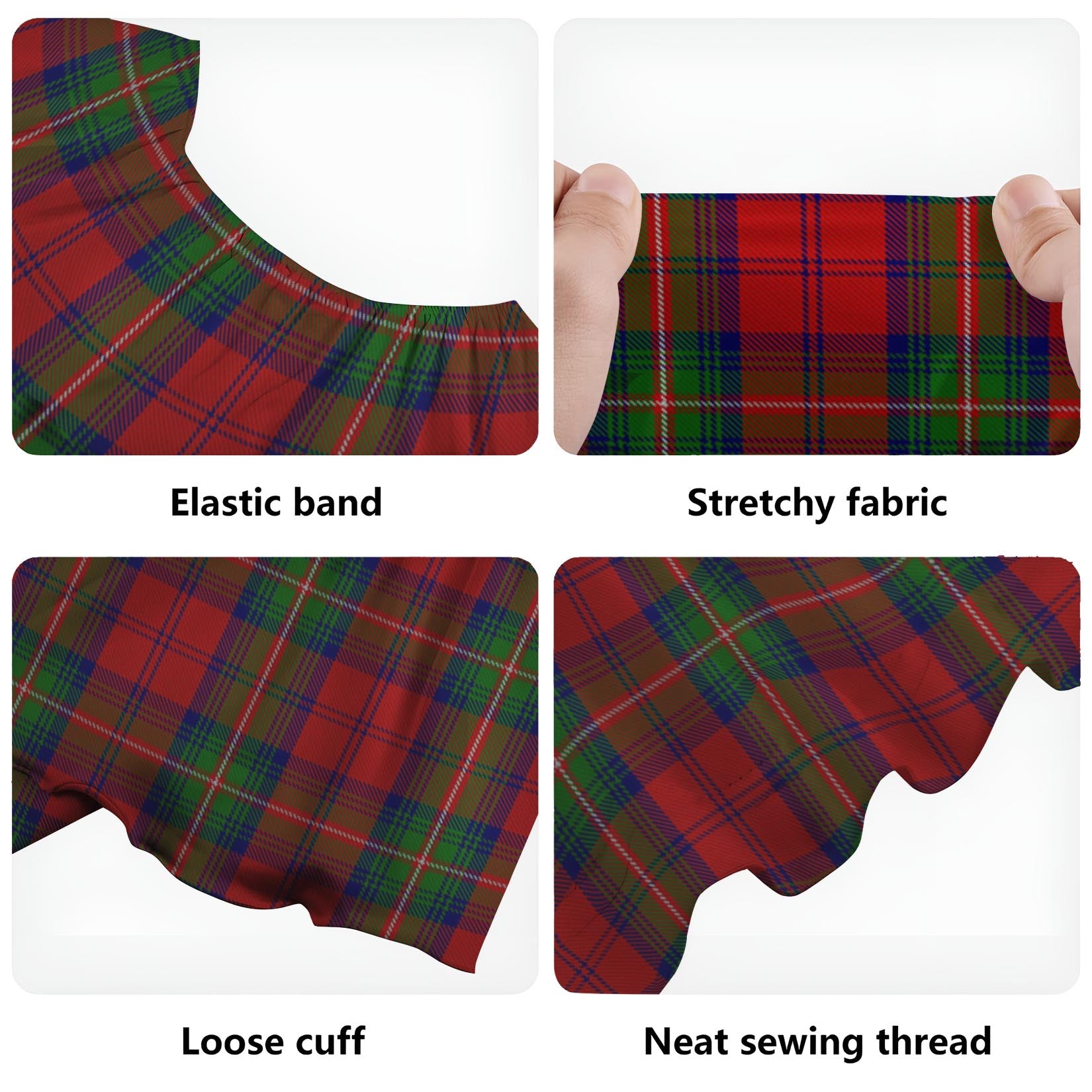 Waddell (Fife)-Greg Tartan Off Shoulder Long Dress - Tartan Vibes Clothing
