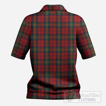 Waddell (Fife), Greg Tartan Women’s Polo Sweater Top