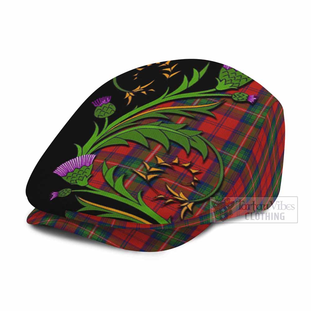 Waddell (Fife), Greg Tartan Flat Cap, Jeff Cap Scottish Thistle Pride Heritage Art