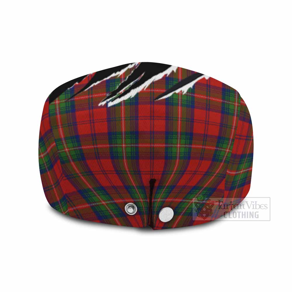 Waddell (Fife), Greg Tartan Loch Ness Monster Flat Cap, Jeff Cap Celtic Knot Nessie Art