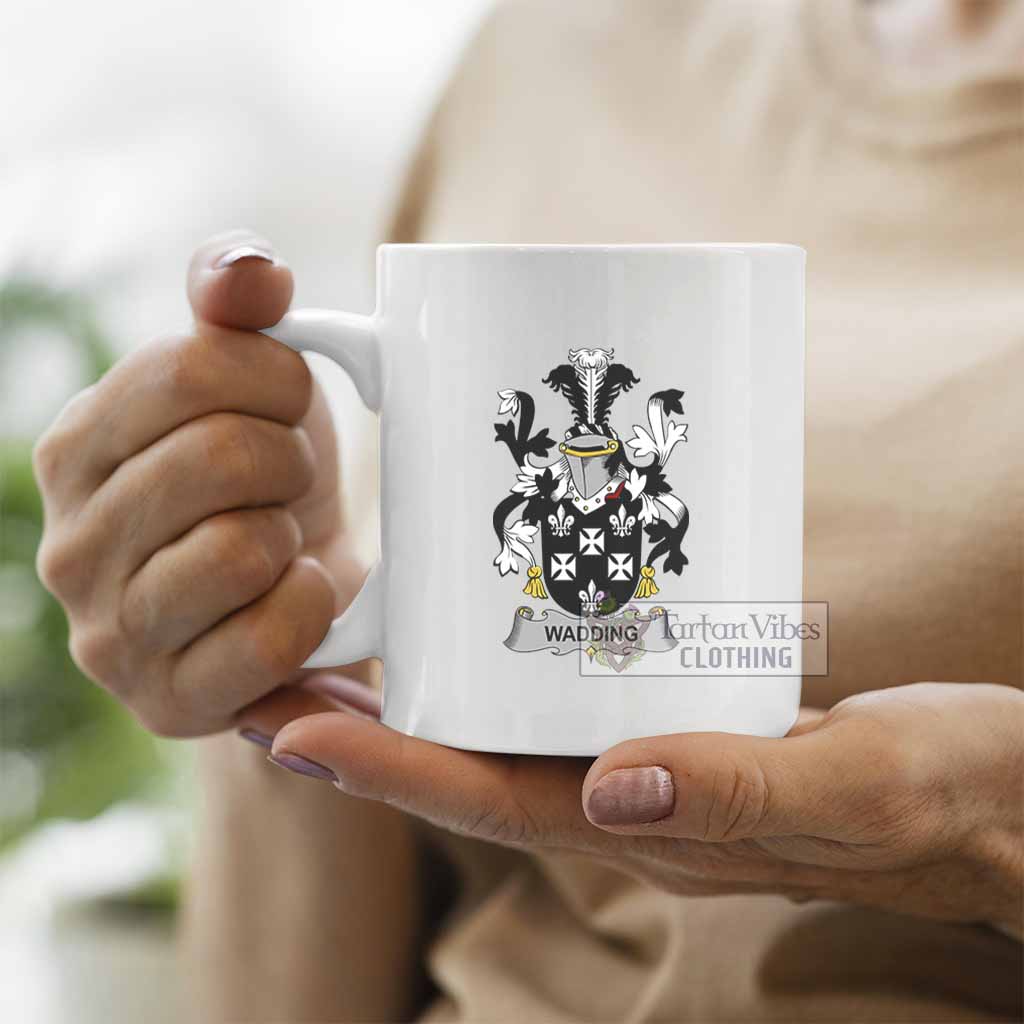 Wadding Irish Clan Coat of Arms Ceramic Mug - 2D-tartanvibesclothing
