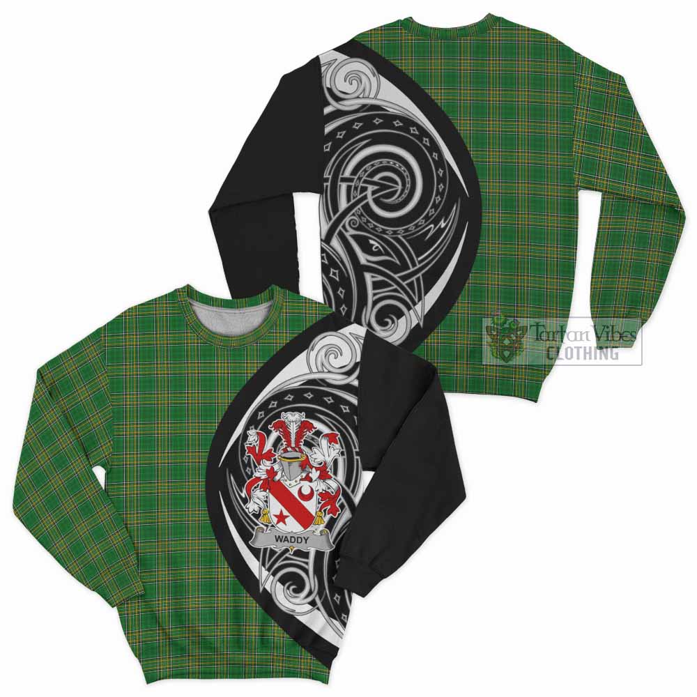 Waddy Irish Clan Sweatshirt Celtic Circle Style - Tartan Vibes Clothing