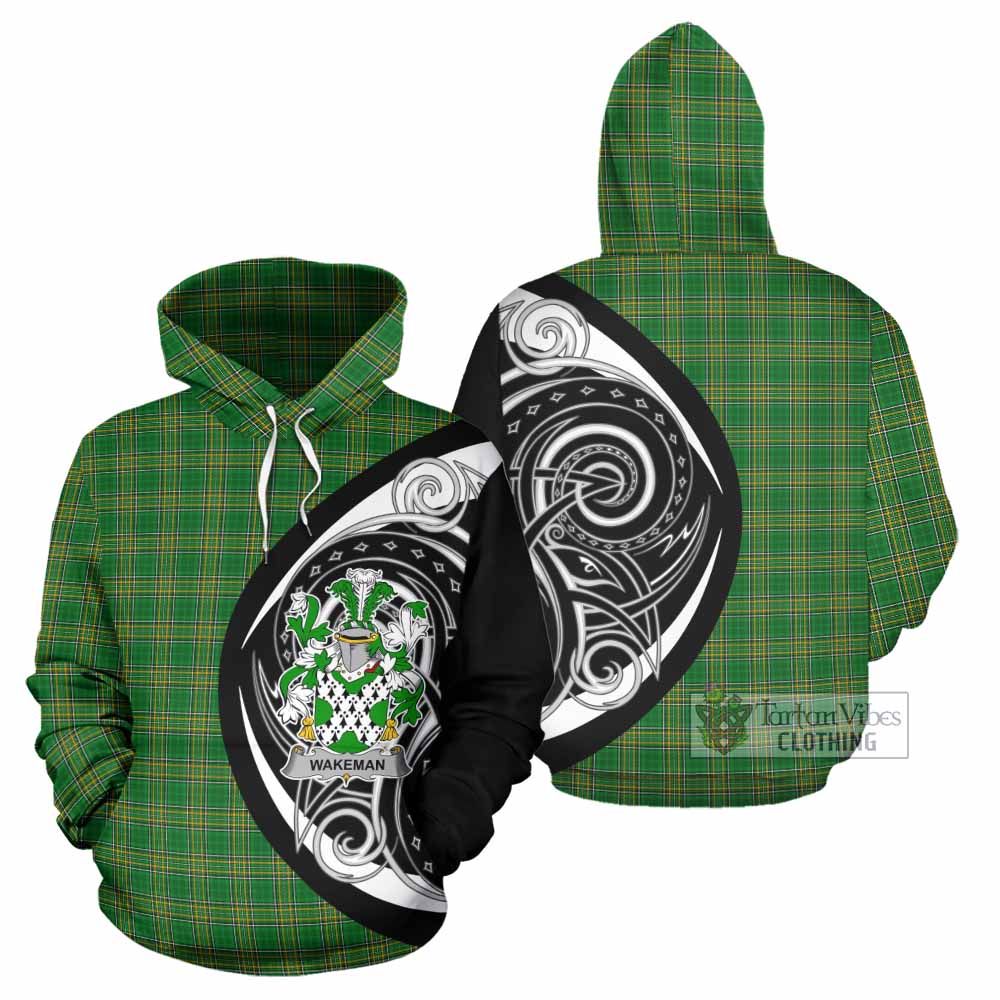 Wakeman Irish Clan Hoodie Celtic Circle Style - Tartan Vibes Clothing