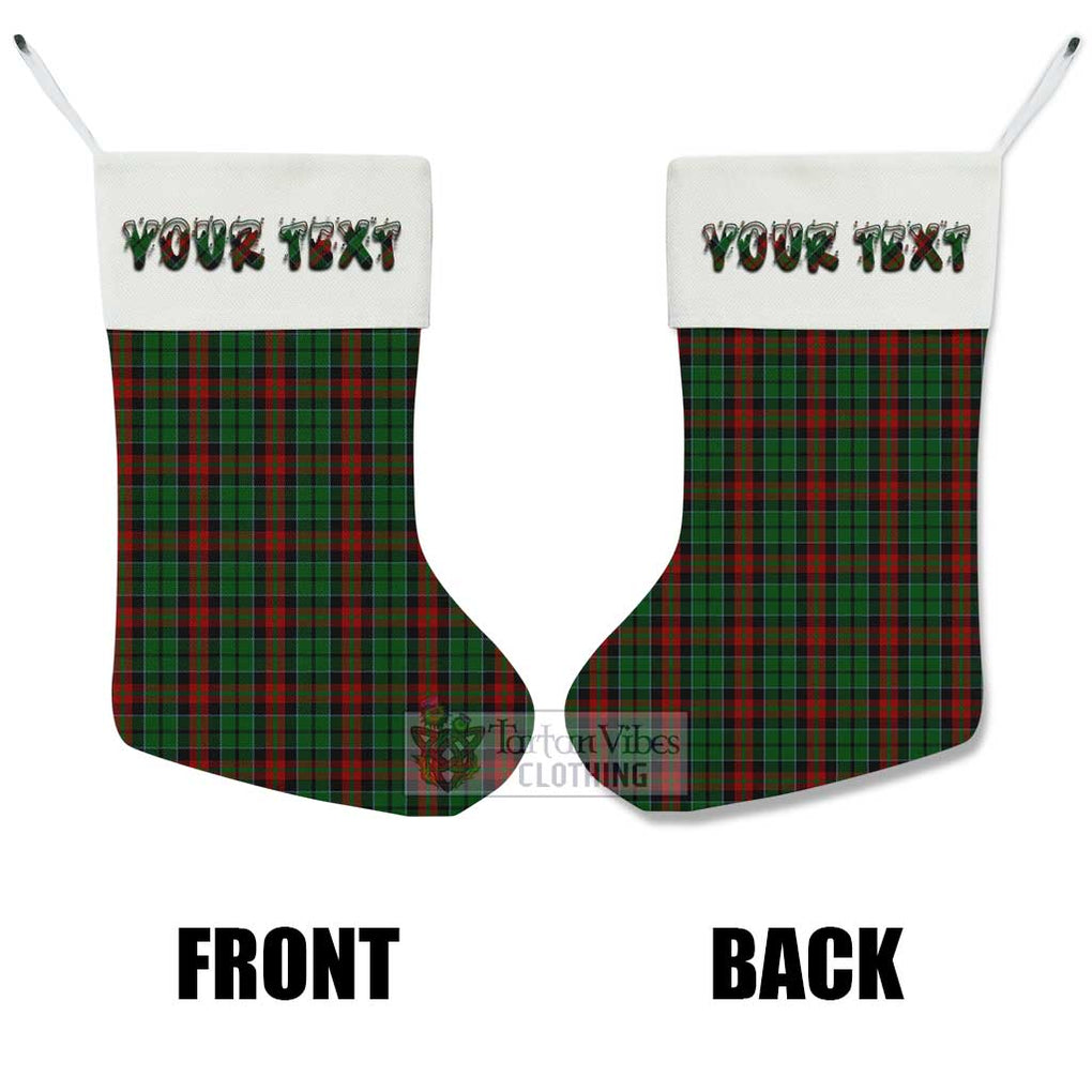 Walker Tartan Christmas Stocking with Personalized Text - Tartan Vibes Clothing
