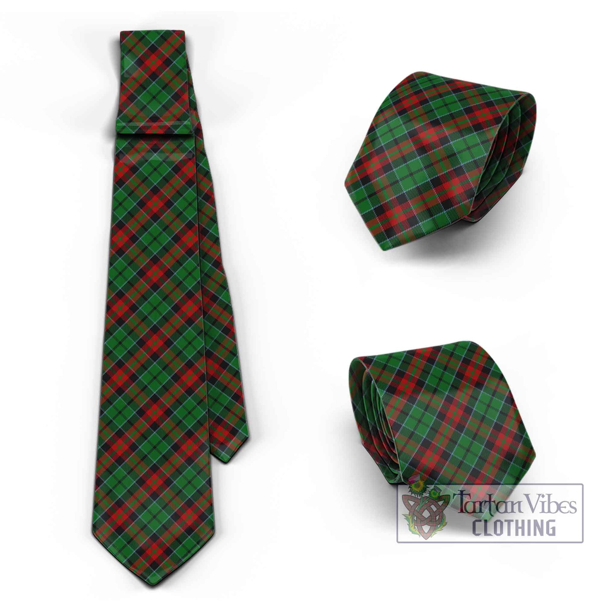 Tartan Vibes Clothing Walker James Tartan Classic Necktie Cross Style