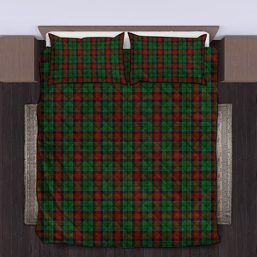 Walker Tartan Quilt Bed Set King - Tartan Vibes Clothing