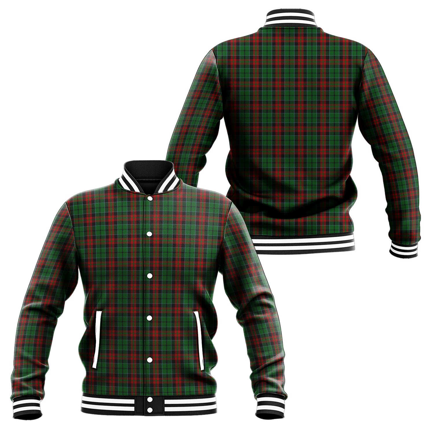Walker Tartan Baseball Jacket Unisex - Tartan Vibes Clothing