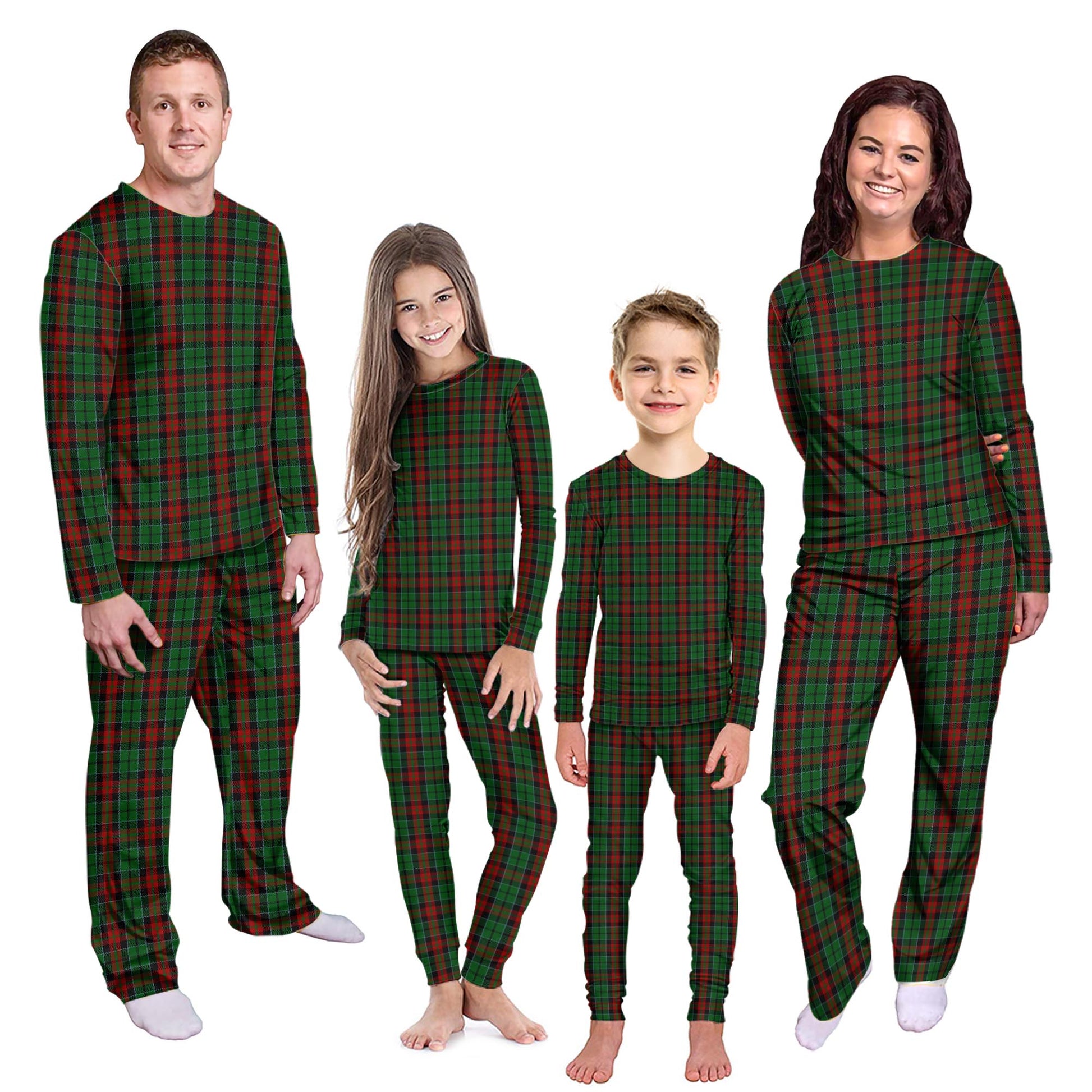 Walker Tartan Pajamas Family Set Kid - Tartan Vibes Clothing