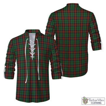 Walker Tartan Men's Scottish Traditional Jacobite Ghillie Kilt Shirt