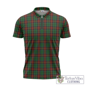 Walker Tartan Zipper Polo Shirt