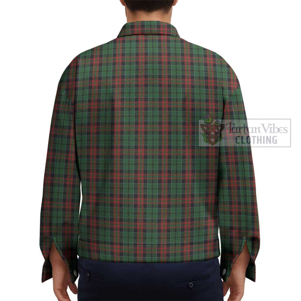 Walker Tartan Unisex Lapel Cotton Jacket - Tartan Vibes Clothing