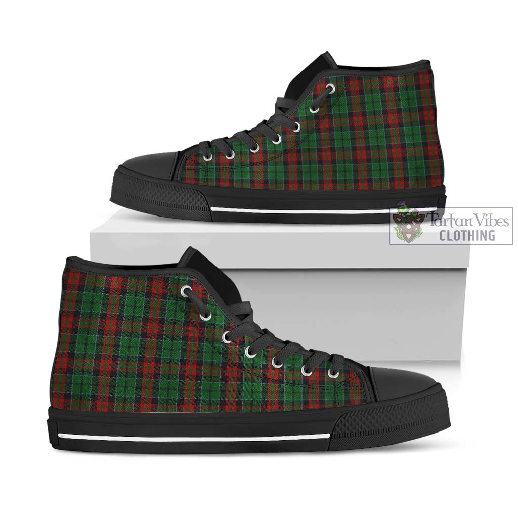 Tartan Vibes Clothing Walker James Tartan High Top Shoes