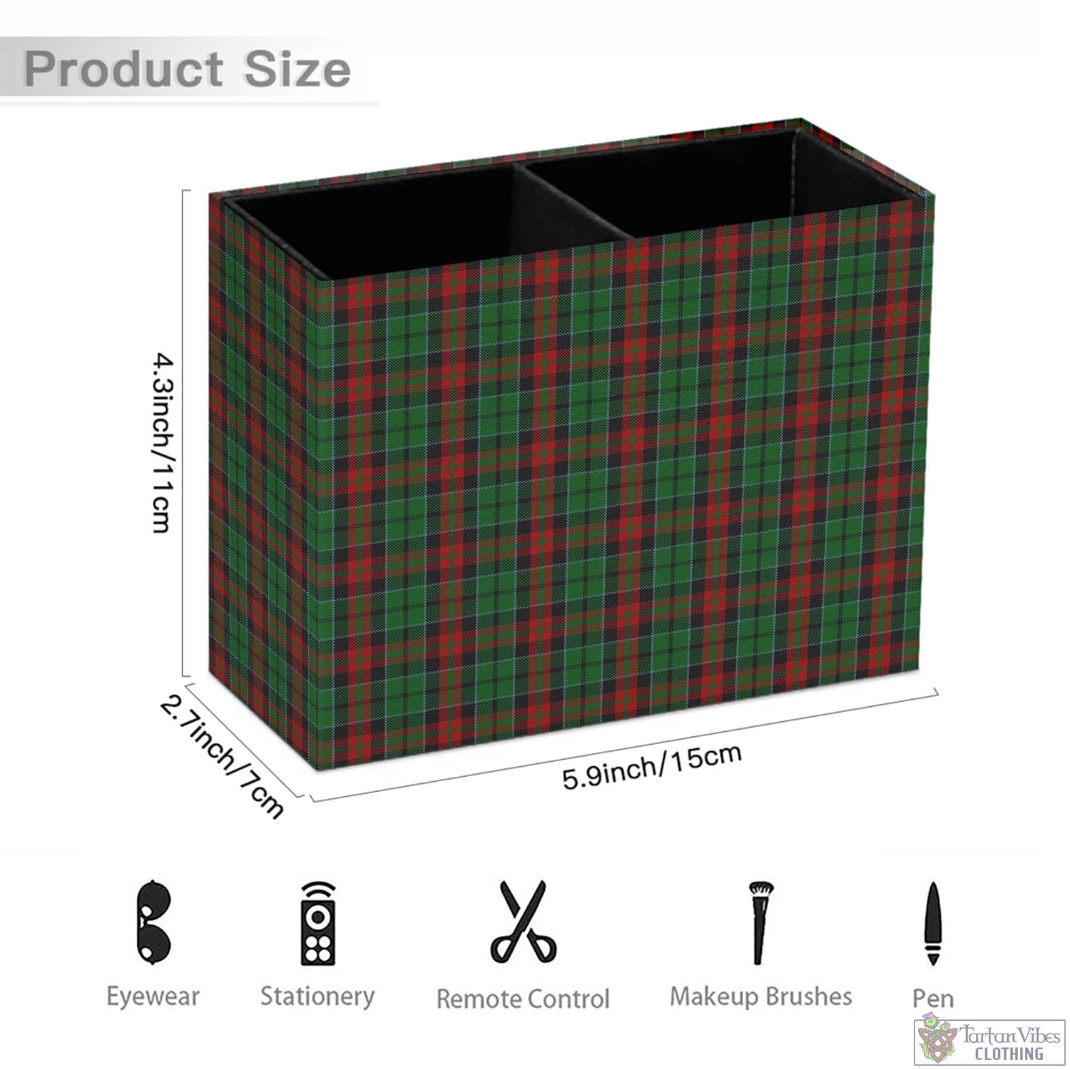 Tartan Vibes Clothing Walker James Tartan Pen Holder