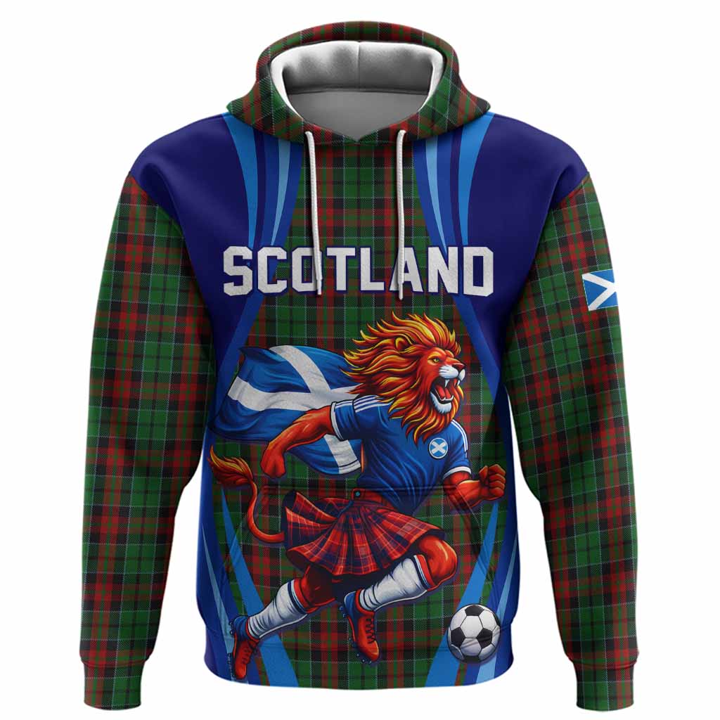 Walker Scotland Football Tartan Hoodie Lion Mascot Go Scottish