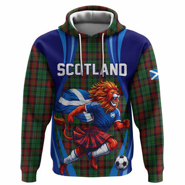 Walker Scotland Football Tartan Hoodie Lion Mascot Go Scottish