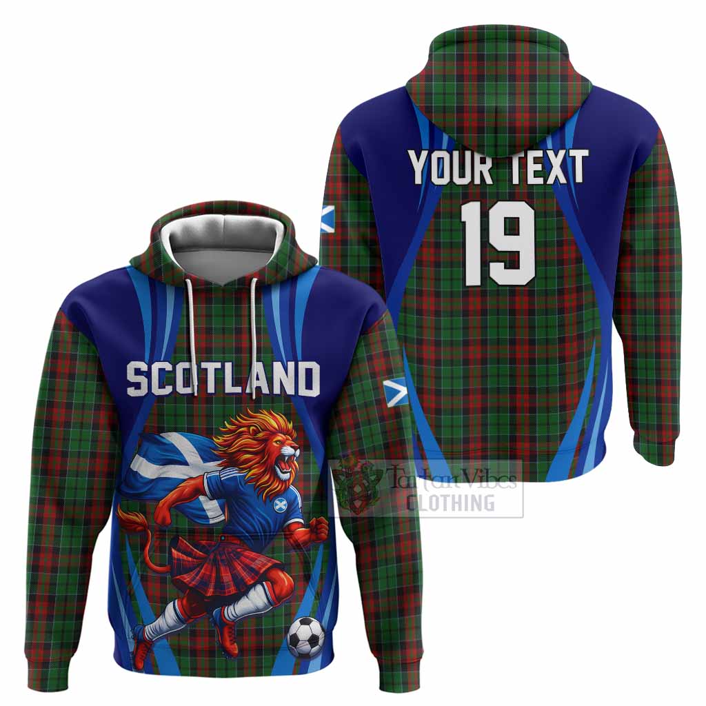 Walker Scotland Football Tartan Hoodie Lion Mascot Go Scottish